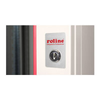 ROLINE 19-Zoll Wandgehuse Pro 7 HE, 600x450 BxT grau