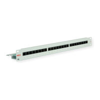 ROLINE Kat.6 Class E 48,26cm 19Zoll-Patchpanel 24P...