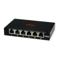 ROLINE Mini-Patchpanel, Cat.6A (Class EA), 6x RJ45,...