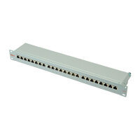 ROLINE Kat.6 Class E 48,26cm 19Zoll-Patchpanel 24P...