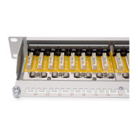 ROLINE Kat.6 Class E 48,26cm 19Zoll-Patchpanel 24P...