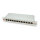 ROLINE 10-Zoll Patchpanel 12 Ports, Cat.6A (Class EA), geschirmt