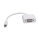 ROLINE Mini DisplayPort-VGA Adapter Mini DP ST - VGA BU Aktiv