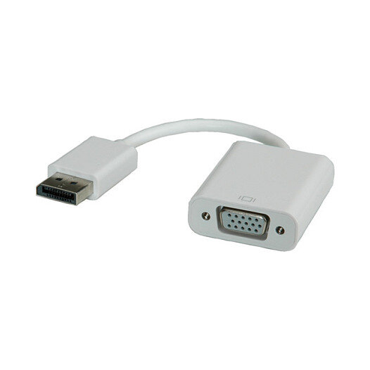 ROLINE DisplayPort-VGA Adapter DP ST - VGA BU Aktiv