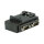 ROLINE USB 2.0 nach RS232 Adapter fr DIN Hutschiene, 4 Port