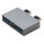 ROLINE USB 3.2 Gen 2 Adapter, 2x USB Typ C - 2x Typ A, ST/BU, silberfarben