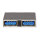 ROLINE USB 3.2 Gen 2 Adapter, 2x USB Typ C - 2x Typ A, ST/BU, silberfarben