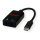 ROLINE Adapter USB Typ C - 2x 3,5mm Audio, ST/BU, 0,13 m