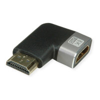 ROLINE 8K HDMI Adapter, HDMI ST/BU, 90 gewinkelt
