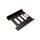ROLINE Montageadapter, 3,5 Zoll Rahmen fr 1x 2.5 HDD/SSD, Metall, schwarz