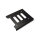 ROLINE Montageadapter, 3,5 Zoll Rahmen fr 1x 2.5 HDD/SSD, Metall, schwarz