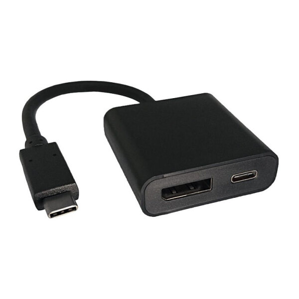ROLINE Display Adapter USB Typ C - DisplayPort v1.2 + PD