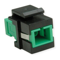 ROLINE Keystone LWL-Adapter SC/SC Simplex, Single Mode,...