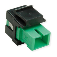 ROLINE Keystone LWL-Adapter SC/SC Simplex, Single Mode, OS2, APC