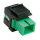 ROLINE Keystone LWL-Adapter SC/SC Simplex, Single Mode, OS2, APC