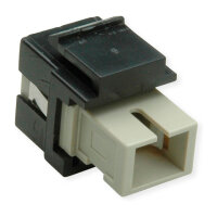 ROLINE Keystone LWL-Adapter SC/SC Simplex, Multimode, OM2