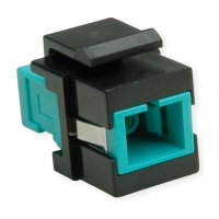 ROLINE Keystone LWL-Adapter SC/SC Simplex, Multimode, OM3