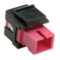 ROLINE Keystone LWL-Adapter SC/SC Simplex, Multimode, OM4