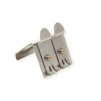 ROLINE Hutschienen-Adapter unbestckt, fr 2 Keystones