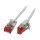Synergy21 Patchkabel RJ45, CAT6 250Mhz, 0,15m weiss, U/FTP, slimline rund d=3,6mm,