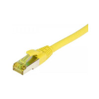 Synergy21 Patchkabel RJ45, CAT6A 500Mhz, 5m, gelb,...