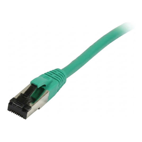 Synergy21 Patchkabel RJ45, CAT8.1 2000Mhz, 1,5m, grün, S-STP(S/FTP), TPE/LSZH(SuperFlex), AWG26,