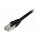 Synergy21 Patchkabel RJ45, CAT8.1 2000Mhz, 0,5m, schwarz, S-STP(S/FTP), TPE/LSZH(SuperFlex), AWG26,