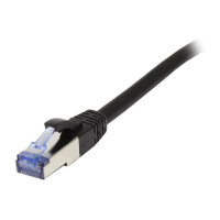Synergy21 Patchkabel RJ45, CAT6A 500Mhz, 15m, schwarz,...