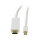Synergy21 Kabel Video DisplayPort mini 1.2 => HDMI 2.0, ST/ST, 1,5m, Ultra HD 4K@60hz 4:4:4, 8 Bit HDR,