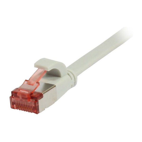 Synergy21 Patchkabel RJ45, CAT6 250Mhz, 3m grau, FTP(U/FTP), TPE(Superflex), Flach