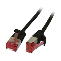 Synergy21 Patchkabel RJ45, CAT6 250Mhz, 2m schwarz,...