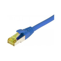Synergy21 Patchkabel RJ45, CAT6A 500Mhz, 0,25m, blau,...