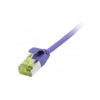 Synergy21 Patchkabel RJ45, CAT6A 500Mhz, 0,25m, lila,...