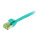 Synergy21 Patchkabel RJ45, CAT6A 500Mhz, 1,5m, grün, S-STP(S/FTP), slimline rund d=4,5mm, TPE/LSZH(Superflex), AWG28, mit CAT7 Rohkabel,