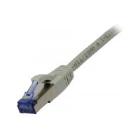 Synergy21 Patchkabel RJ45, CAT6A 500Mhz, 1,0m, grau,...