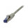 Synergy21 Patchkabel RJ45, CAT6A 500Mhz, 1,0m, grau, S-STP(S/FTP), Komponent getestet(GHMT certified), AWG26,