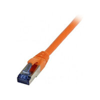 Synergy21 Patchkabel RJ45, CAT6A 500Mhz, 0,5m, orange,...