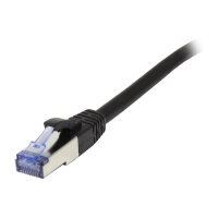 Synergy21 Patchkabel RJ45, CAT6A 500Mhz, 0,25m, schwarz,...
