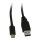 Synergy21 Kabel USB, C(St) => A(St), 1,0m, USB3.1, schwarz, 10G/3A, Gen 2