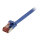 Synergy21 Patchkabel RJ45, CAT6 250Mhz, 0,5m blau, FTP(U/FTP), TPE(Superflex), Flach