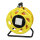 Synergy21 Kabeltrommel, CAT6A, 50m, CAT7A Rohkabel S-STP(S/FTP), mit 2x Buchsen RJ45(CAT6A), LSZH,