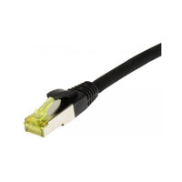 Synergy21 Patchkabel RJ45, CAT6A 500Mhz, 2m, schwarz,...