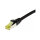Synergy21 Patchkabel RJ45, CAT6A 500Mhz, 2m, schwarz, S-STP(S/FTP), TPE/LSZH(Ultraflex), AWG26, mit CAT7 Rohkabel,