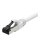 Synergy21 Patchkabel RJ45, CAT8.1 2000Mhz, 7,5m, weiss, S-STP(S/FTP), TPE/LSZH(SuperFlex), AWG26,