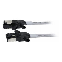 Synergy21 Patchkabel RJ45, CAT6A 500Mhz, 5m, grau, S/FTP,...