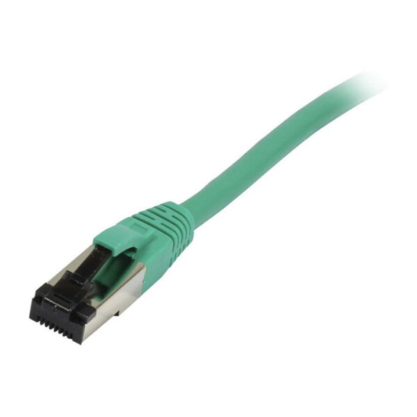 Synergy21 Patchkabel RJ45, CAT8.1 2000Mhz, 0,15m, grün, S-STP(S/FTP), TPE/LSZH(SuperFlex), AWG26,