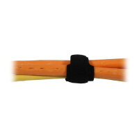 Synergy21 ALLNET 19zbh. Kabelbinder klett, L150xB12mm, 20er Pack, Schwarz,