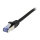 Synergy21 Patchkabel RJ45, CAT6A 500Mhz, 1,0m, schwarz, S-STP(S/FTP), AWG26, LSZH,