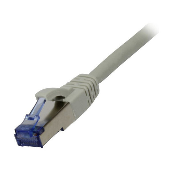 Synergy21 Patchkabel RJ45, CAT6A 500Mhz, 1,5m, grau, S-STP(S/FTP), AWG26, LSZH,