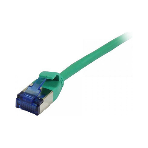 Synergy21 Patchkabel RJ45, CAT6A 500Mhz, 10m, grün, U/FTP, slimline rund d=3,8mm, TPE(Superflex), AWG32,